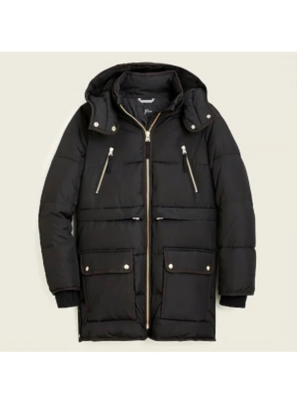 NWOT J. Crew Signature Puffer